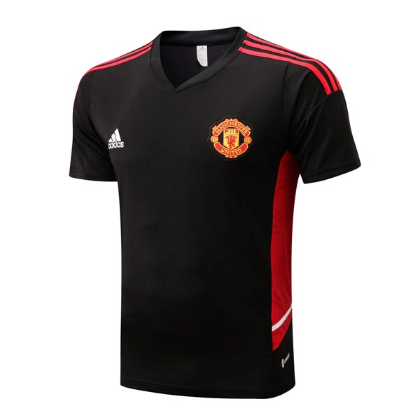 Camiseta Entrenamien Manchester United 2022/23 Negro